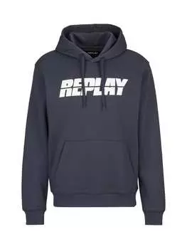 Толстовка Replay, темно-синий