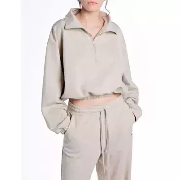 Толстовка Replay W3460.000.23818P half zip, бежевый