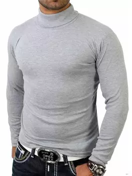 Толстовка RESLAD Sweatshirt sportlicher Rolli, серый