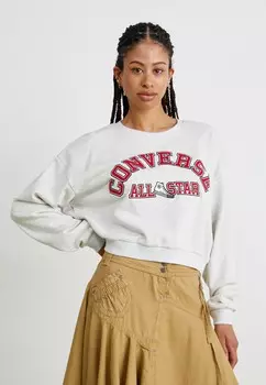 Толстовка RETRO CHUCK HERITAGE CREW Converse, серый