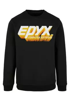 Толстовка RETRO GAMING EPYX LOGO 3D F4NT4STIC, черный