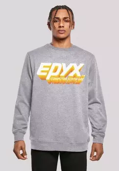 Толстовка RETRO GAMING EPYX LOGO 3D F4NT4STIC, серый