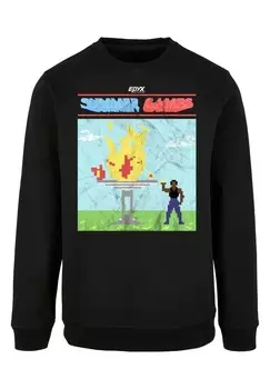 Толстовка RETRO GAMING SUMMER GAMES F4NT4STIC, черный