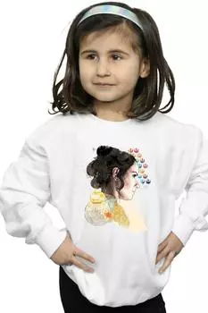 Толстовка Rey с коллажем Star Wars, белый