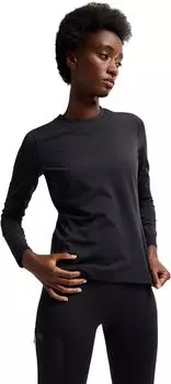 Толстовка Rho Long Sleeve Crew Arc'teryx, черный