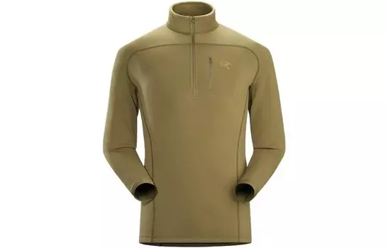 Толстовка RHO мужская зеленая/крокодиловая Arcteryx, зеленый