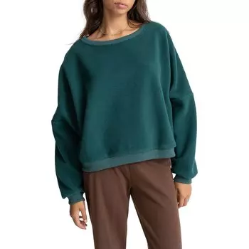 Толстовка Rhythm Reverse Slouch Fleece, цвет Sea Green