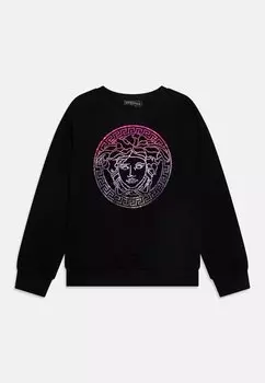 Толстовка Ricamo Medusa Unisex Versace, цвет nero/multi-coloured
