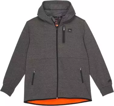 Толстовка Rip Curl Departed Anti Series Zip Through, цвет Charcoal Marle