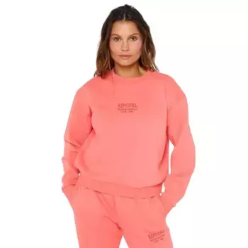 Толстовка Rip Curl Surf Staple Relaxed Crew, оранжевый
