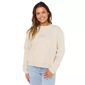 Толстовка Rip Curl Surf Staple Relaxed Crew, бежевый