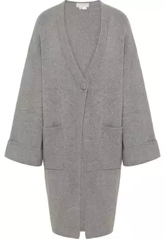 Толстовка RISA Offener Strick Cardigan, цвет Grau Melange