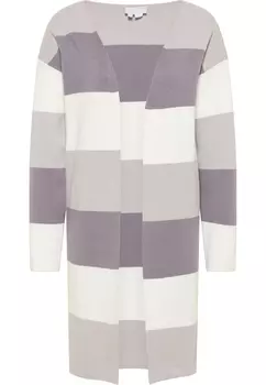 Толстовка RISA Offener Strick Cardigan, цвет Hellgrau Mehrfarbig