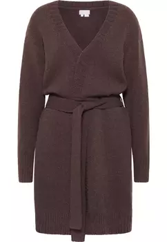 Толстовка RISA Strick Long Cardigan, коричневый