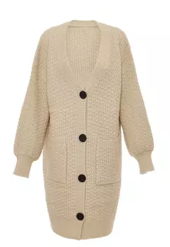 Толстовка RISA Strickjacke, бежевый