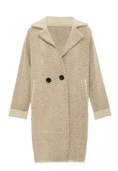Толстовка RISA Strickjacke, цвет Wollweiss Beige