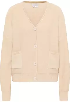 Толстовка RISA Strickjacke Mit Knpfen, бежевый