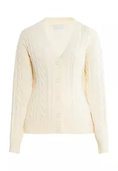 Толстовка RISA Strickjacke Mit Knpfen, кремовый