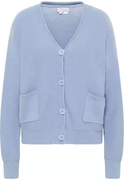 Толстовка RISA Strickjacke Mit Knpfen, синий