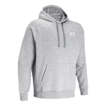 Толстовка rival cotton hoodie 'grey' Under Armour, серый