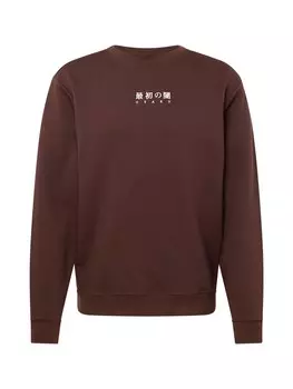 Толстовка River Island SIMPLE JAPANESE, коричневый