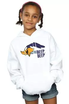 Толстовка Road Runner Beep Beep Looney Tunes, белый