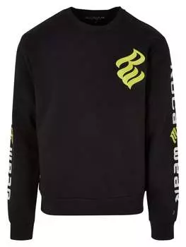 Толстовка Rocawear, цвет black/lime