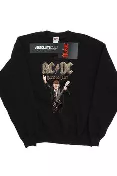 Толстовка Rock Or Bust Angus Young AC/DC, черный