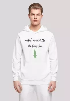 Толстовка ROCKIN AROUND THE CHRISTMAS TREE - Hoodie F4NT4STIC, белый