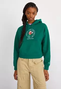 Толстовка ROSE HOOD Obey Clothing, цвет aventurine green