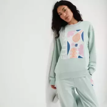 Толстовка Rosiello Женская толстовка Ellesse, зеленый