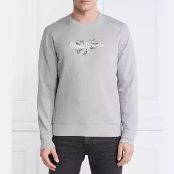 Толстовка Roswell стандартного кроя Pepe Jeans London, серый