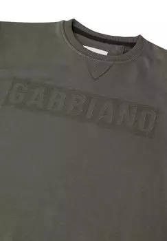 Толстовка ROUND NECK LOGO Gabbiano, темно-зеленый
