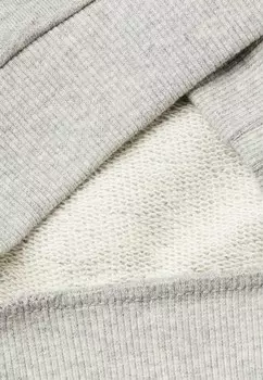 Толстовка ROUNDNECK SLIGHTLY DROPPED SHOULDER PRINT ON FRONT AND BACK WRISTS BOTTOM COMFORTABLE FIT United Colors of Benetton, серый