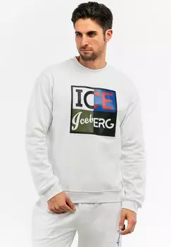 Толстовка ROUNDNECK WITH BIG ICE ICEBERG, белый