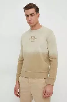 Толстовка Rowon из хлопка Pepe Jeans, бежевый