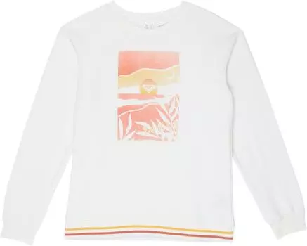 Толстовка Roxy Dababy Sweatshirt, цвет Snow White