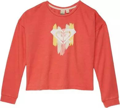 Толстовка Roxy Dazzling Face Sweatshirt, цвет Dubarry