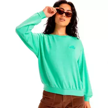 Толстовка Roxy ERJFT04984, зеленый