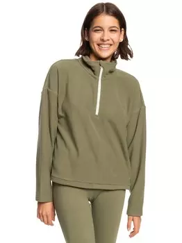 Толстовка Roxy FEEL IT TOO J, зеленый