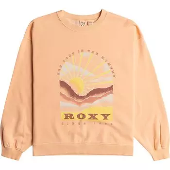 Толстовка Roxy Lineup Terry, желтый