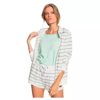 Толстовка Roxy Perfect Wave Stripe Full Zip, белый