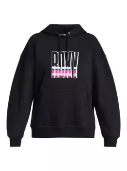 Толстовка Roxy с капюшоном "Thats Rad", антрацит