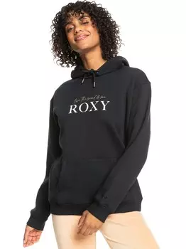 Толстовка Roxy SURF STOKED HOODIE BRUSHED, черный