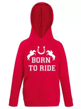 Толстовка «Рожденный кататься» 60 SECOND MAKEOVER, красный