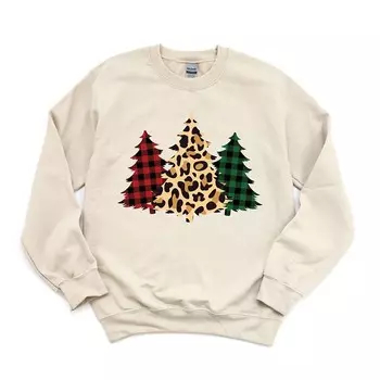 Толстовка «Рождественские елки» Simply Sage Market, цвет Dust