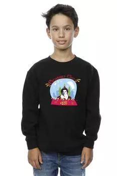 Толстовка «Рождественский снежный шар» Elf, черный