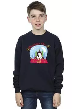 Толстовка «Рождественский снежный шар» Elf, темно-синий