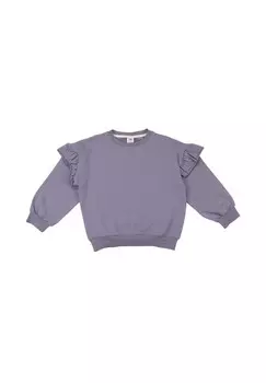 Толстовка RUFFLE Walkiddy, сиреневый