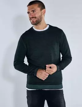 Толстовка RUNDHALS Emilio Adani, зеленый